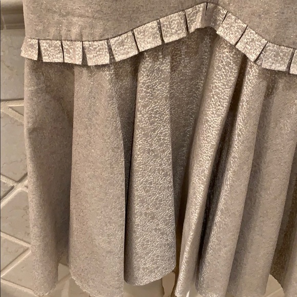 Gold Formal long Dress 4 ROSS MAYER prom wedding - Picture 5 of 9